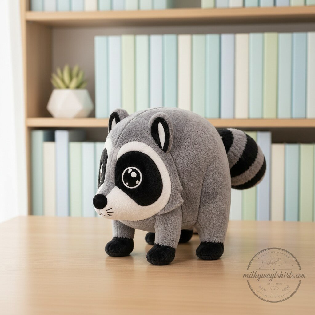 Jimothy King Raccoon Trending Plush Toy